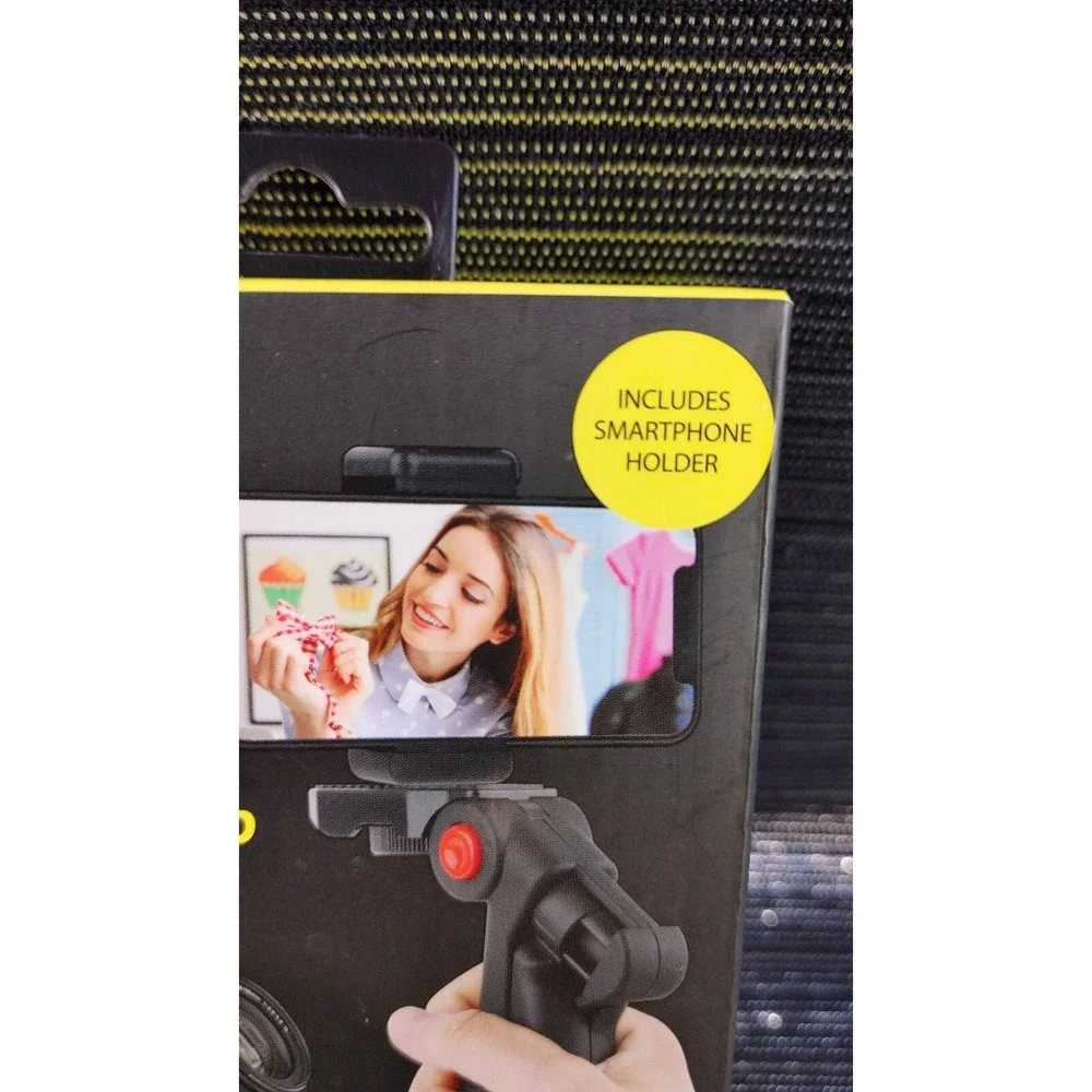 Vivitar Pistol Grip Tripod Camera & Smart Cellphone Adjustable Lightweight